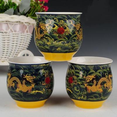 Bộ Ấm Chén Rồng 2 lớp